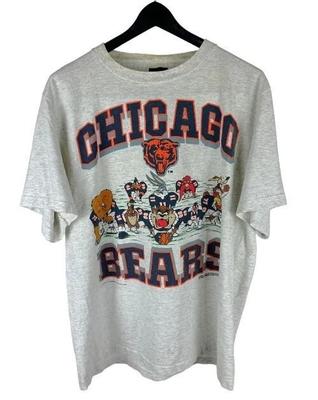 Vintage 90s Chicago Bears NFL Looney Tunes Shirt Unisex Men Women Unisex T-Shirt