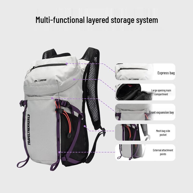 Anta X National Geographic TT12 Outdoor-Rucksack (Wang Yibo Stil)