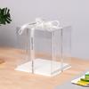 Transparent Packaging Box Birthday Cake Packaging Wrapping Boxes Sweets Bakery Dessert Gift Boxes Favor Packaging Supplies
