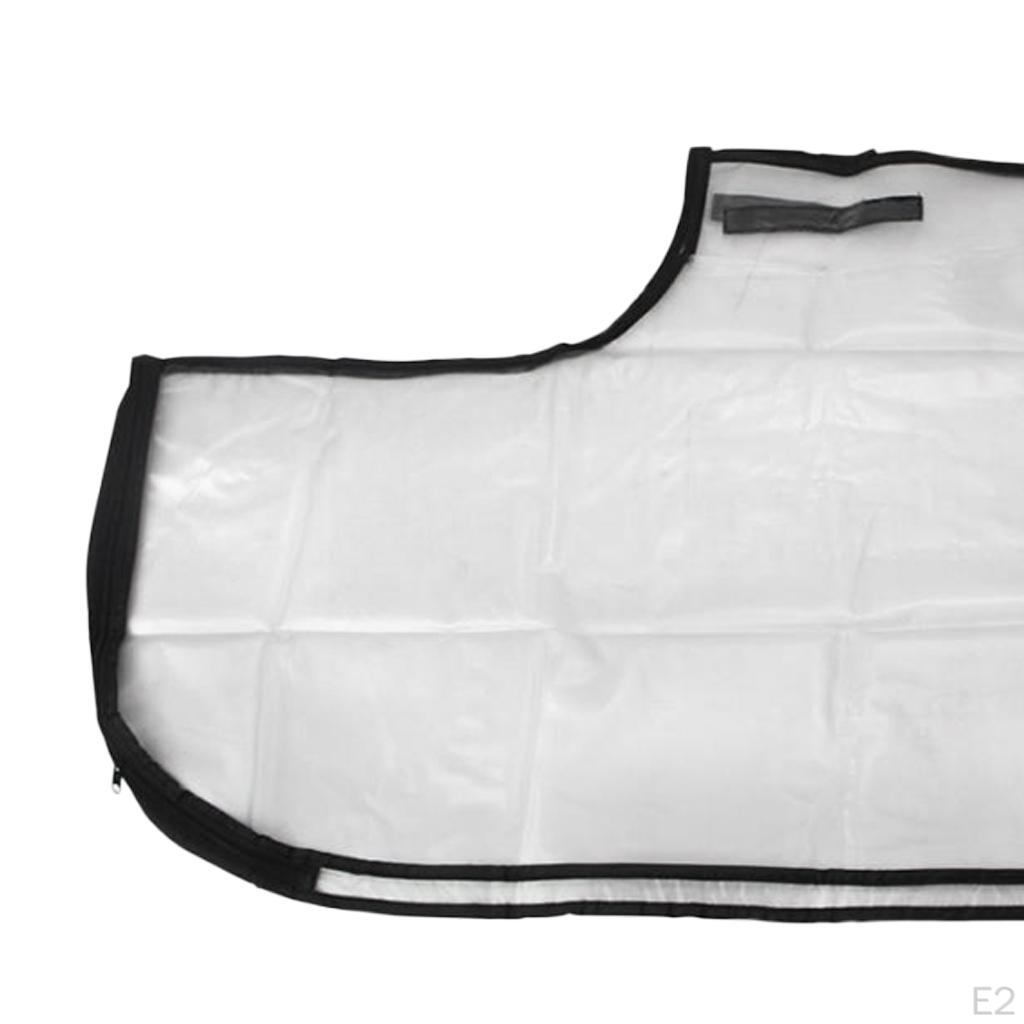 Transparente Regenhülle für Golftasche Trolley Schutz Zubehör,