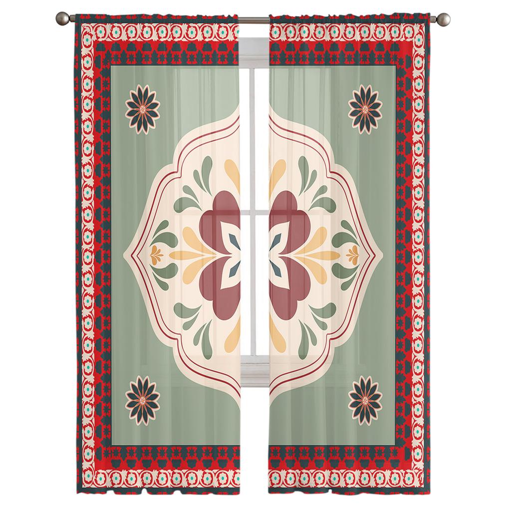 Tekstura Kwiat Dalia Symbol Woal Przezroczyste Zasłony Do Okna Salonu Szyfonowa Tiulowa Zasłona Kuchenna Sypialniana Dekoracja Domu