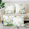 Elegantes Künstlerisches Blumenmuster Heimdeko Kissenbezug Schlafzimmer Wohnzimmer Sofadekoration Polyester Kissenhülle Mit Reißverschluss
