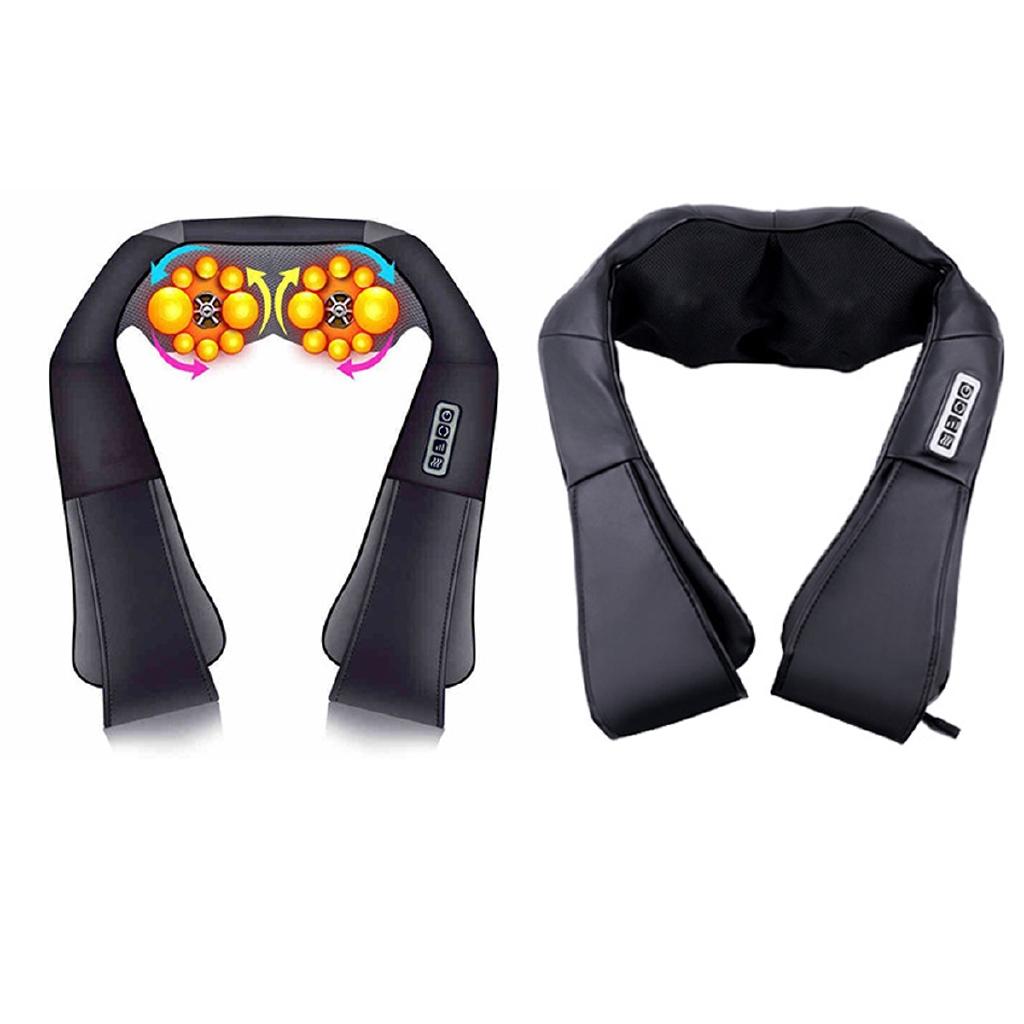 U Type Electrical Massage Shiatsu Back Neck Shoulder Massager Multifunctional Shawl Infrared Heated Kneading Massager