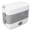 Electric Lunch Box 2 Layers 4 Stainless Steel Inner Liner Portable Leakproof Heated Lunch Box for