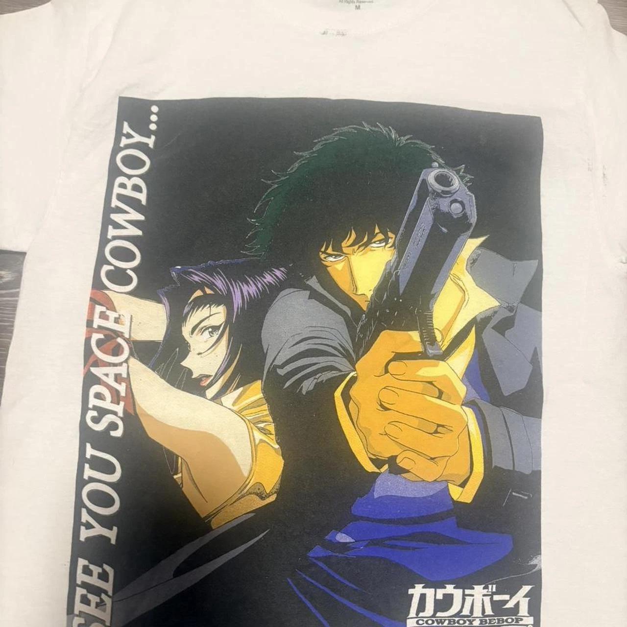 Cowboy Bebop white anime t-shirt XL