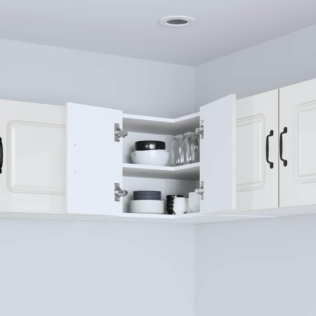 Dishwasher Front Panel Kalmar High Gloss White 57 x 57 x 40 cm