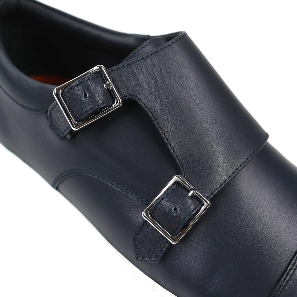 Ausgezeichnete J.M WESTON Sneaker Roland Garros Kollaboration Doppel-Monk-Strap 622 Gebraucht