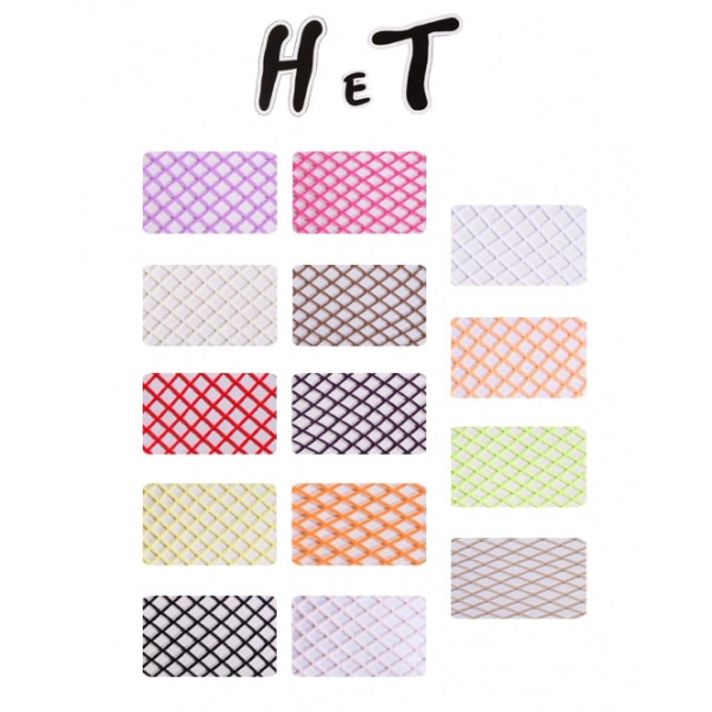 [Mirim] [Колготки-сетка средней длины] Сексуальные колготки-сетка fluorescent orange