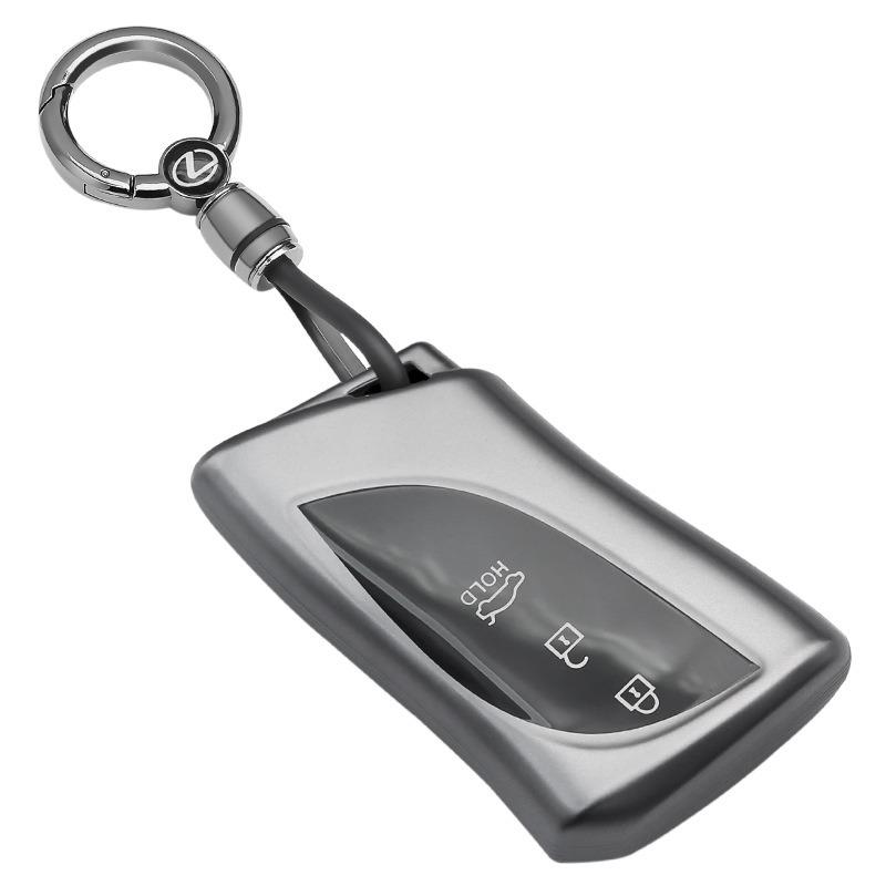 New Car Key Case Cover 3 Button Fob Shell for Lexus UX ES UX200 UX250h ES200 ES300h ES350 US200 US260h Keyring Accessories