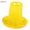 Yousheng Convenient Chicken Feed Bucket Easy Use PE Strong Toughness Portable Poultry Feeder for Garden