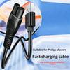 1 Set For S5000 S1113 S1000 S2306 HQ8505 QP6510 QP6520 QP6530 QP6550 MG5750 Electric Shaver 4.3/5/8/15V Charger Cable