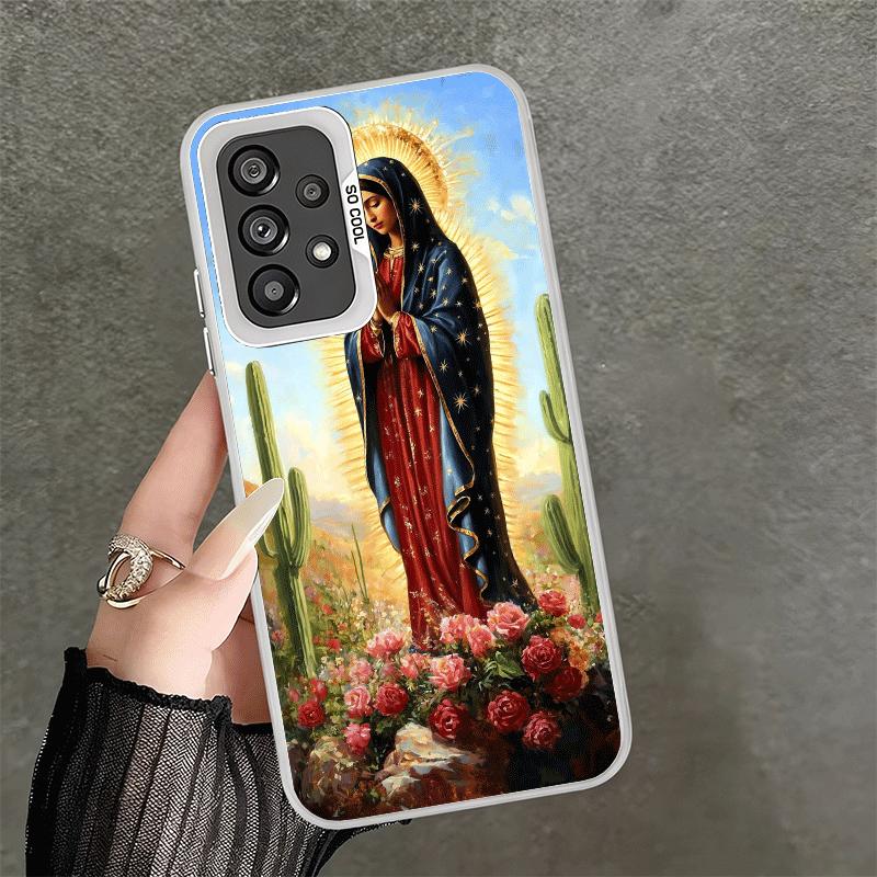 

Virgen Mary Virgin De Guadalupe Soft Phone Case for Samsung A17 A16 A15 A14 A13 A57 A56 A55 A54 A53 A37 A36 A35 A34 A33 A26 A25 Samsung A22