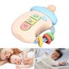 Baby Bottle Shape Teething Toys Soothing Sounds Lullaby Machine with Light and Music for Newborn Early Education
