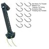 1/2 Sets Fly Fishing Magnetic Fly Threader Easily Rig Small Flies Hooks Tippets on Water Universal Knot Helper Assist Hooks Threading Tools Fishing