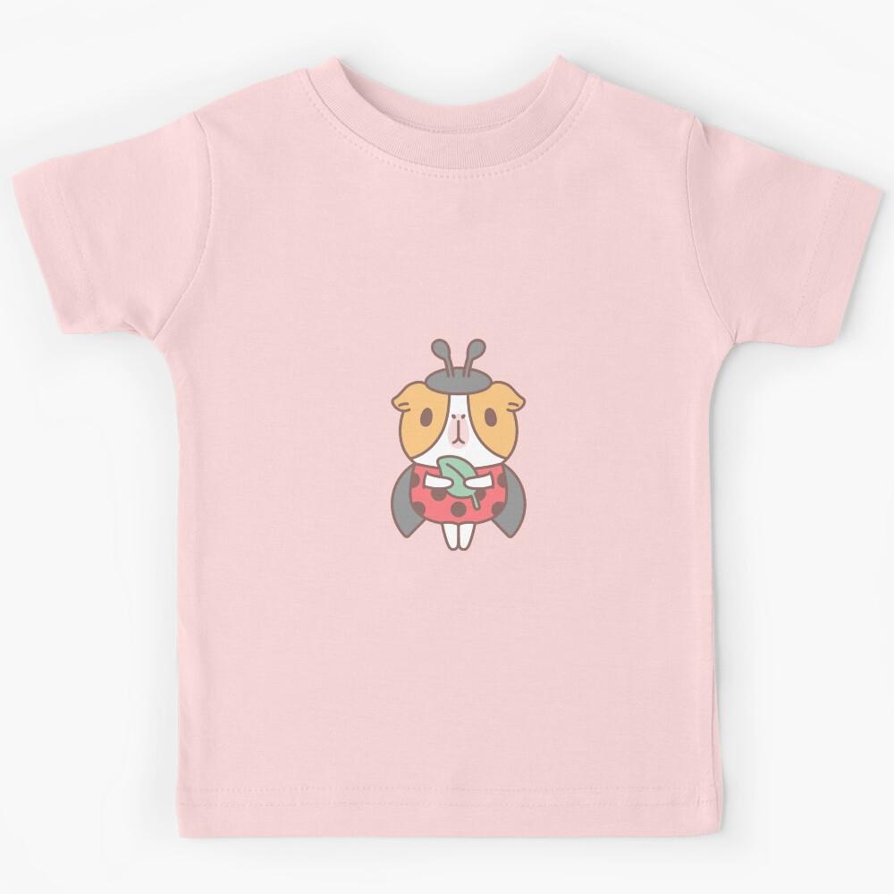 Guinea pig in Ladybug Costume Kids T-Shirt 100