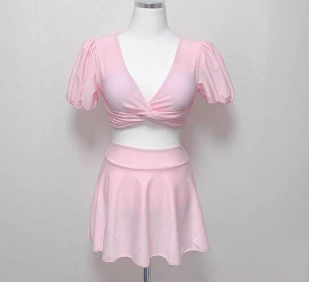 Korean Hot-Selling Two-Piece Skirt Swimsuit - Pure Desire Style Swimwear for Women