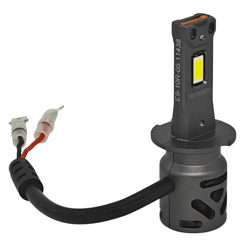 2 Pcs H3 LED Bulbs 9V-30V Canbus CSP 8000lm Strong White Off-Road