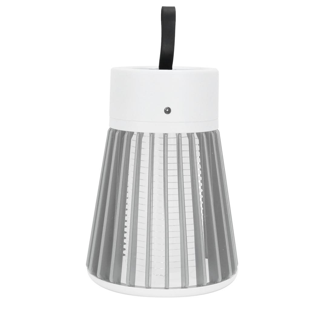 Mückenvernichter Licht Handheld Elektronischer Ultraviolett Mückenvernichter für Heim- und Außengebrauch Grau