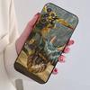 Monster H-Hunter Game Phone Case Black Silicone Soft For Samsung S25,S24,S21,S22,S23,S30,Ultra,S20,Plus,Fe,Lite