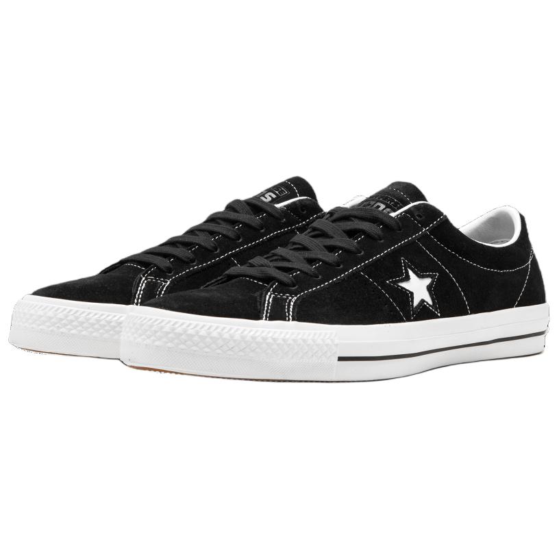 Converse One Star Skate Low Black Men Sneakers White 149908C