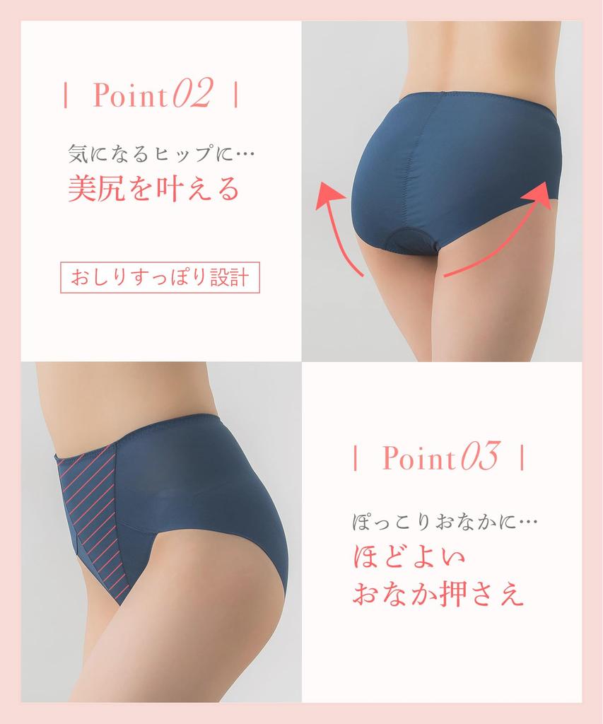 Tummy Moderate Cotton Blend Material Deep Can be Worn Hem Fits Under BL Wing/Wacoal Women's Pants, KJ4200, Shapewear, Buttocks, Control, Support,