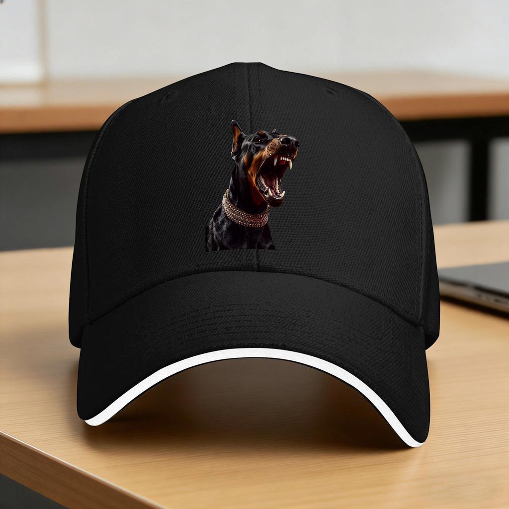 Dog Head Watercolour Splash Baseball Cap Classic Hip Hop Hats Spring Women Men Outdoor Sports Baseball Caps