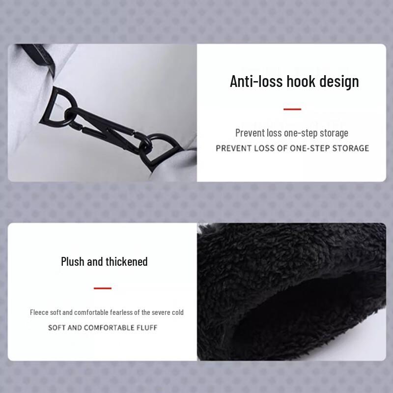 DUSENNA Unisex Winter Ski & Cycling Touchscreen Gloves