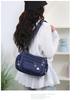 Women's Large Capacity Fashionable Oxford Cloth Crossbody Shoulder Bag.