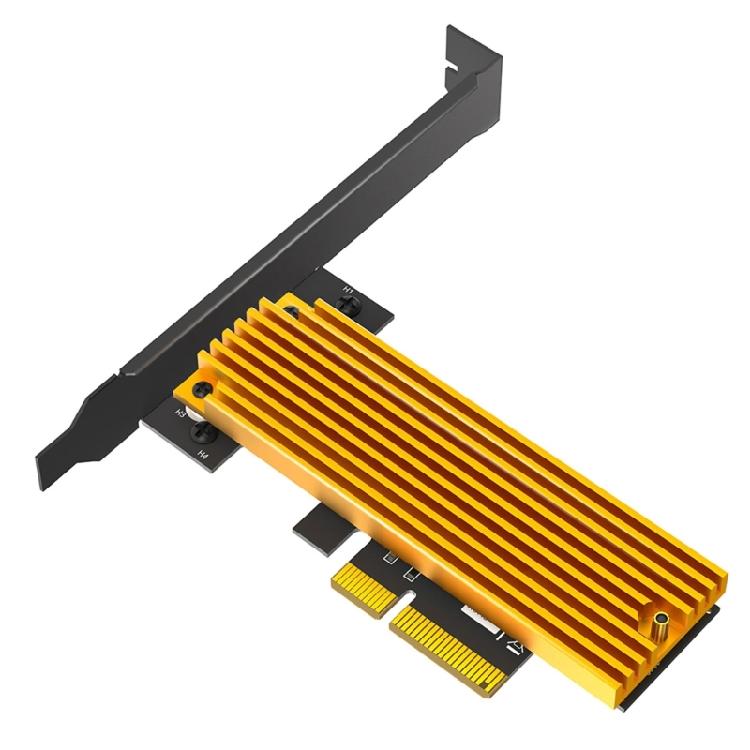 PCIE to NVME Adapter M.2 NVMe To PCIe 3.0 4X Expansion Card Risers with Bracket Card for 2242 2260 2280 M.2 NVME