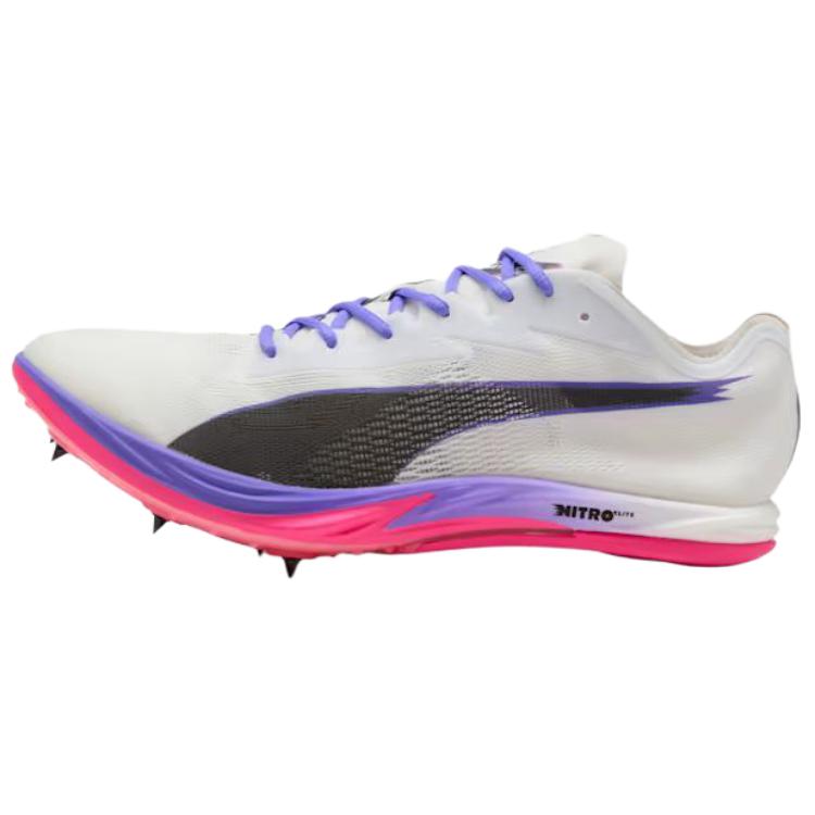 

Puma Кроссовки унисекс EvoSPEED Nitro Elite 3 для бега на длинные дистанции, бело-флуоресцентно-розовые, Puma-White Puma-Black Fluro-Pink-Pes 312330-01 41