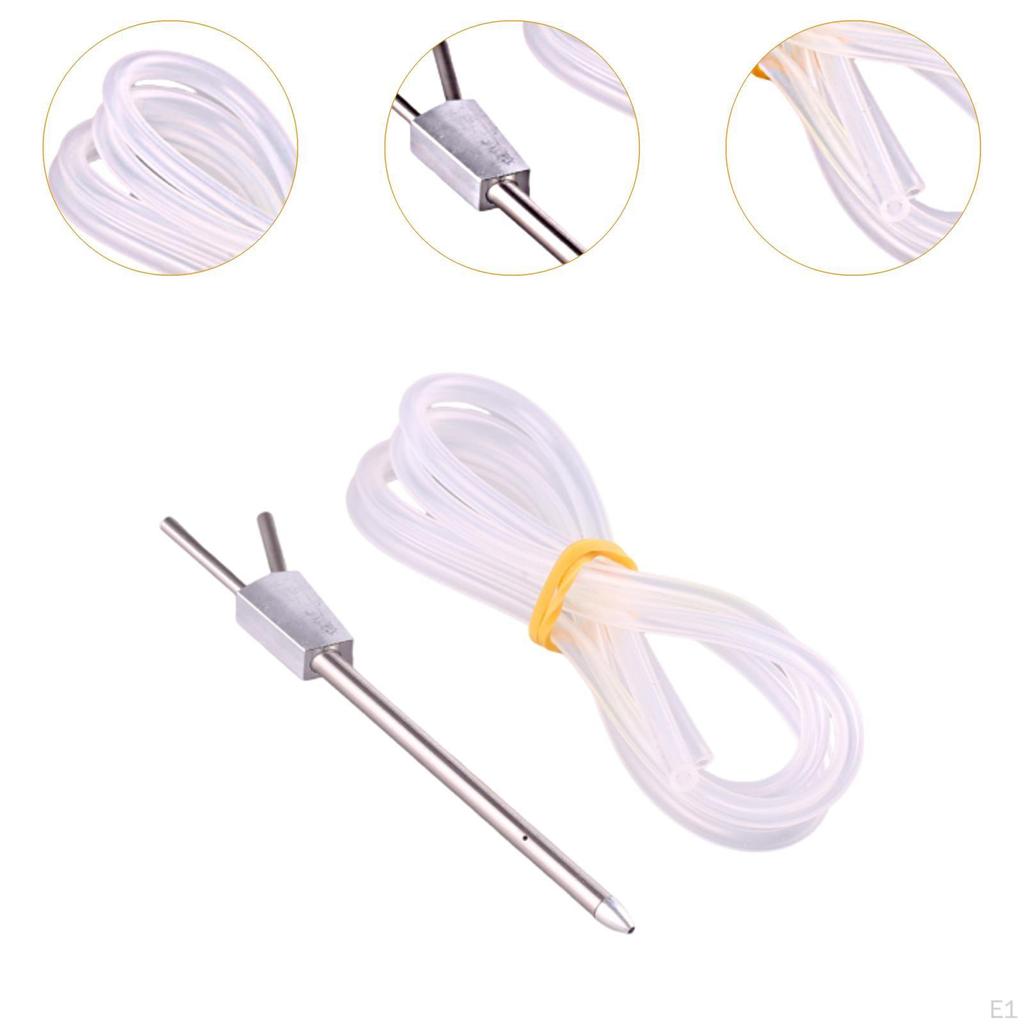 Airspeed Meter Gauge Differential Pitot Tube Kit, for Control,Metal Sturdy Air Speedometer
