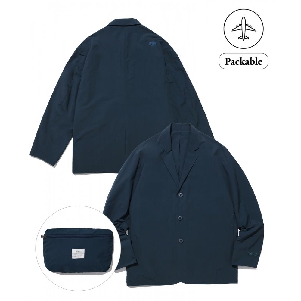 

YALE КУРТКА КОМФОРТ ИЗ НЕЙЛОНА YALE x DSCENTE PACKABLE COMFORT BLAZER СИНЯЯ