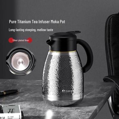 TOMIC 1.2L 316 Stainless Steel Insulated Tea Kettle