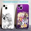 Sleepy Demon C-Castle Phone Case For iPhone17,16,15,14,13,12,11 Plus,Pro Max Soft Transparent Cover