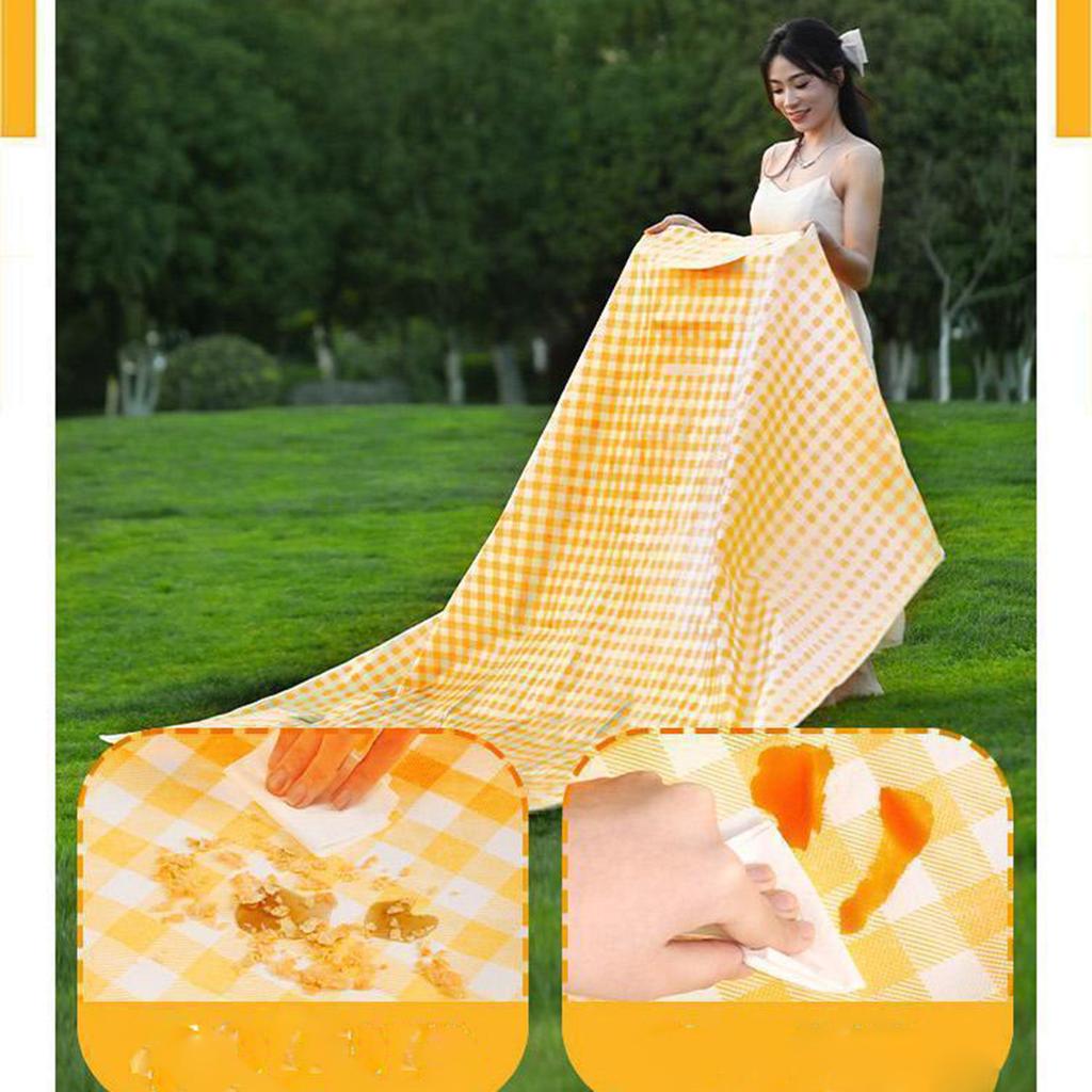 Waterproof Portable Picnic MatDurableNonWoven MaterialIdeal forOutdoorCamping and Beach Trips