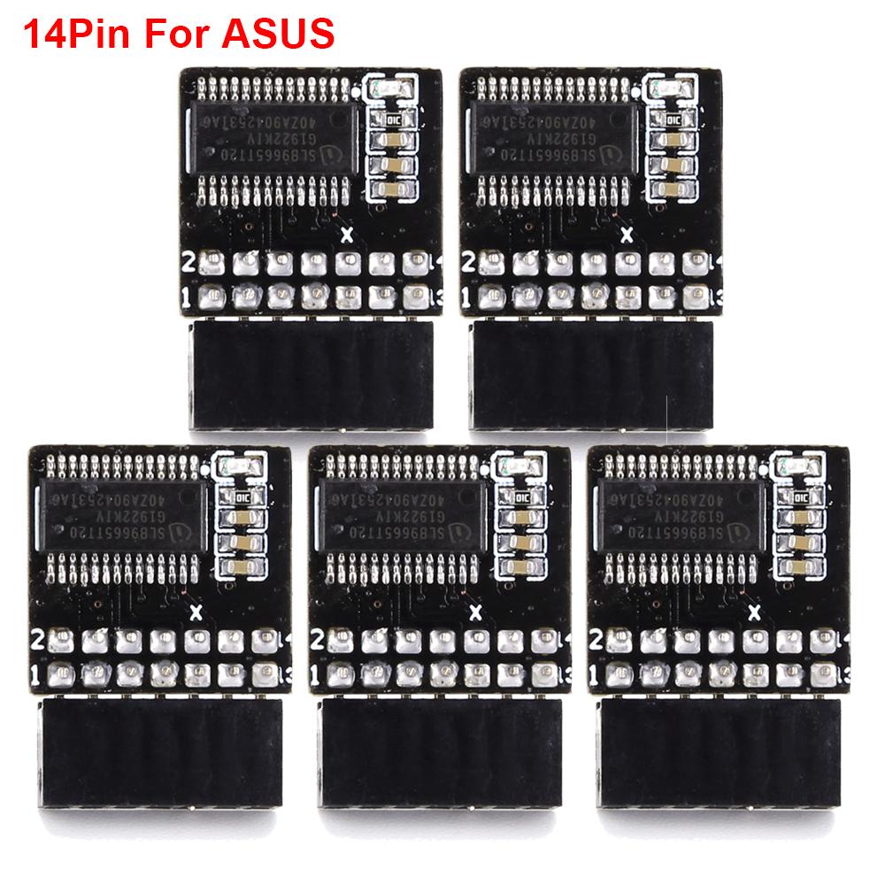 10-1PCS TPM 2.0 Encryption Security Module Board 4GB For ASUS ASRock MSI ASRock GIGABYTE LPC 14/18/20 Pin Motherboards Card
