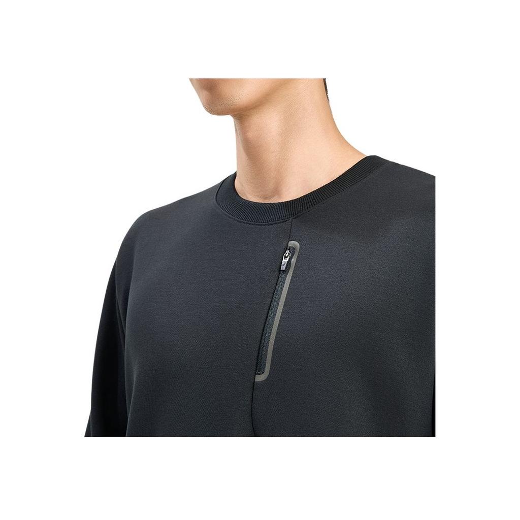 Asics FW25 Breathable Sports Pullover Long Sleeve Sweatshirt Men Sweatshirt 2031F366-001