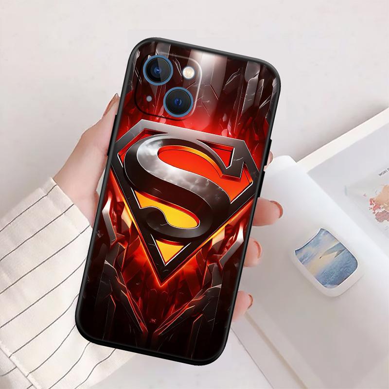 Superman LOGO Phone Case for Samsung Galaxy A11 A12 A13 A15 A52S A53 A55 A56 A70 A71 A72 A73 F06 F16 F56 S10 Plus S10e