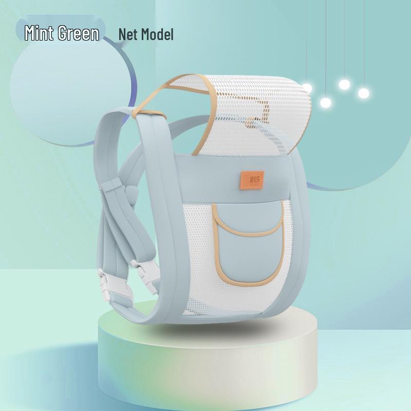 Ganzjahres-Babyschlinge mit Kraftsparfaktor: Freihändiger Komfort für Neugeborene