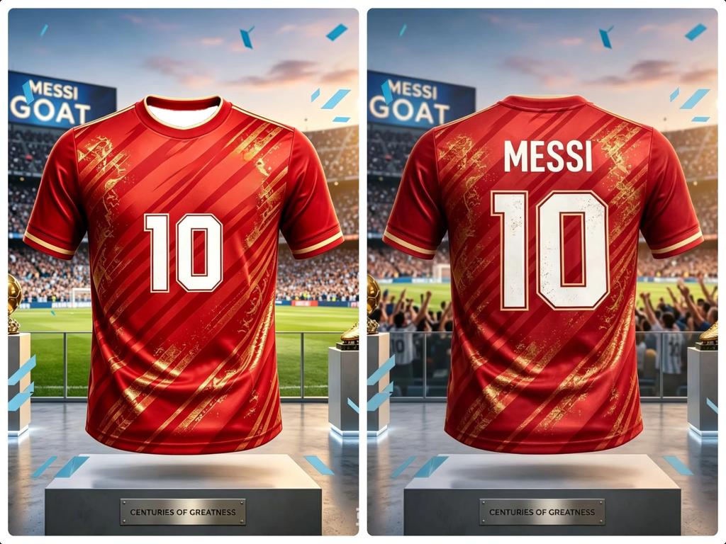 2026 Estate Messi #10 Maglia da Calcio Traspirante Asciugatura Rapida Argentina Bambino Abbigliamento Sportivo Casuale Allenamento Uniforme da Tifoso Maglietta