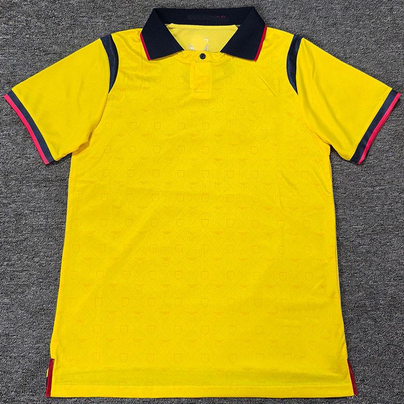 Ecuador Home Football Jersey 2526 Fan Edition, Sizes S-4XL S жёлтый