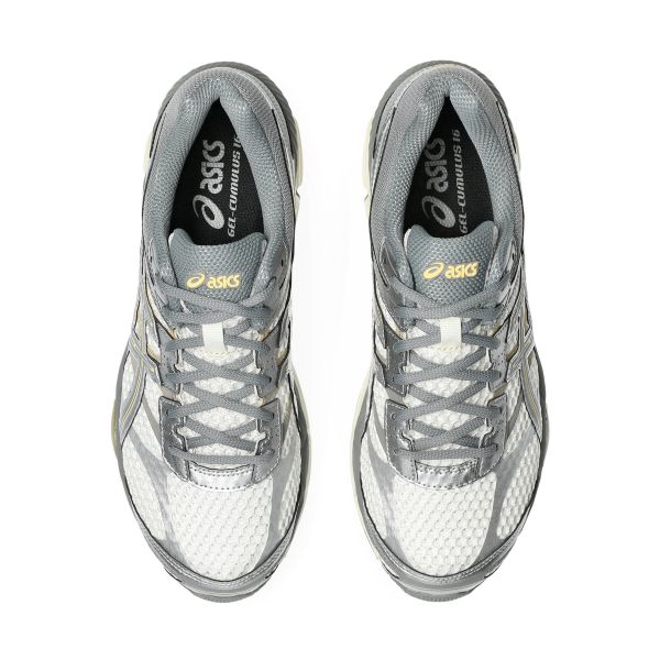 Asics Gel Cumulus 16 Cream Clay Grey Unisex Sneakers 1203A733-101