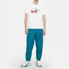 Nike T Shirts Men's White Crew Neck Moderate Straight Fit CZ3579-100