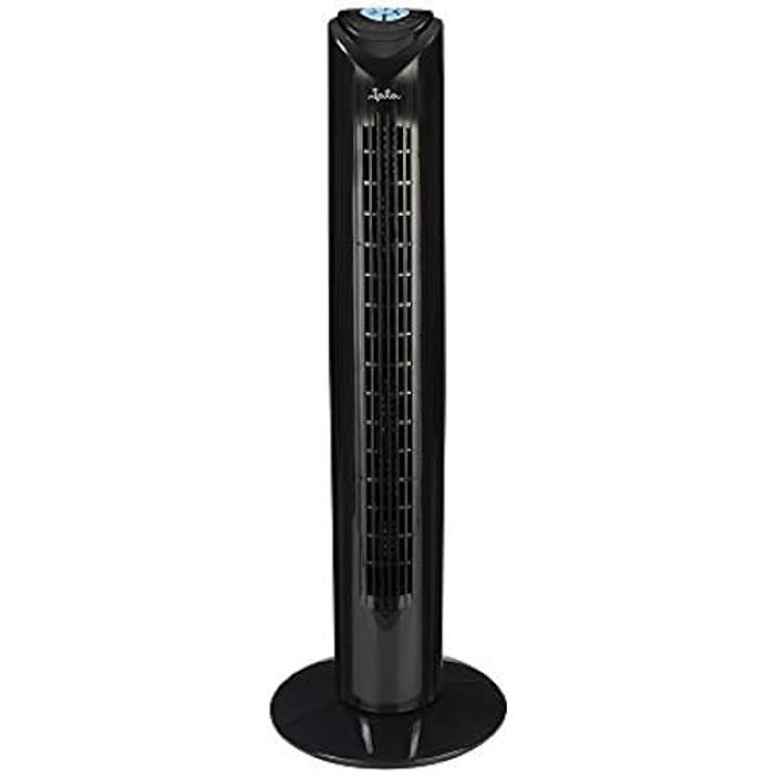 Jata JVVT3042 Ventilateur tour avec télécommande 3 vitesses 3 modes : normal / naturel / nuit Hauteur 82 cm