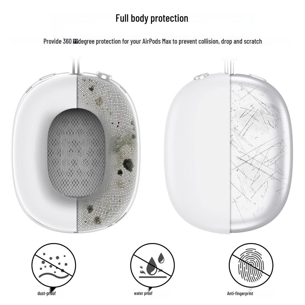 Silicone Protective Case for AirPods Max Over-Ear Headphones