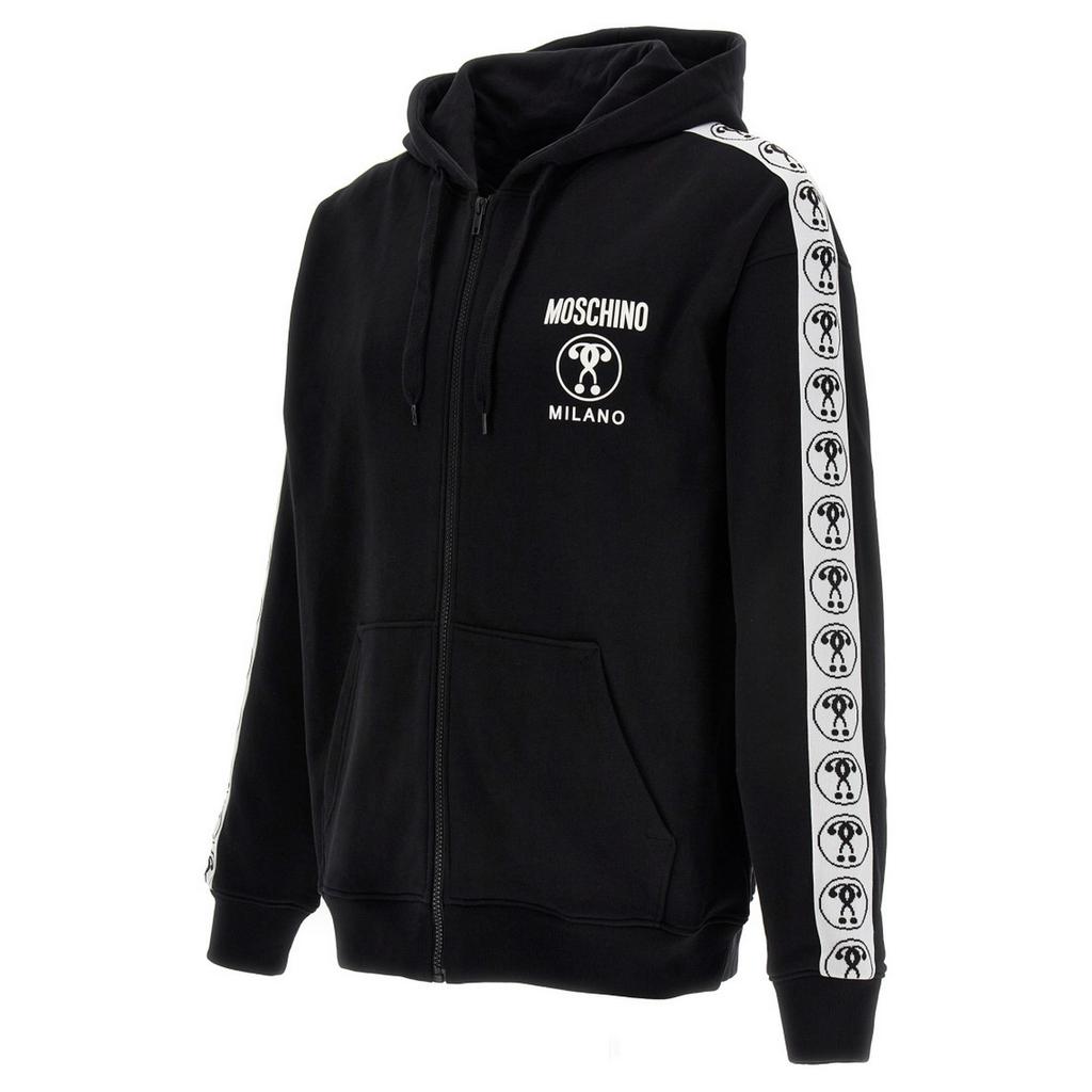 Moschino Mens Question Mark Logo Hoodie