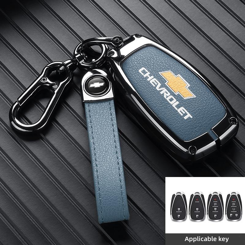 Coque Housse Sac pour Clé de Voiture en TPU pour Chevrolet Chevy Malibu Camaro Cruze Traverse Spark Equinox Sonic Volt Bolt Trax Blazer Onix