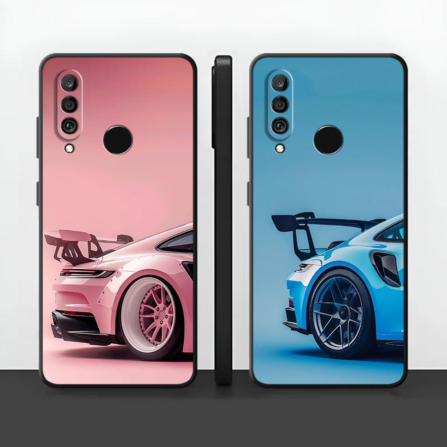 Funda Phone Cover Case for Huawei P20 P40 Lite P20 Lite 2018 P Smart 2019 P30 P20 Pro Cool Sports Car