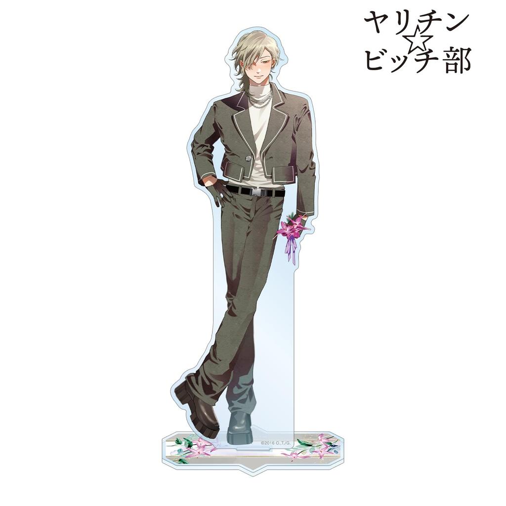 Club Ogeretsu Original Itome Koshiro Suit Big Acrylic Stand YarichinBitch Tanaka's Illustration Ver.