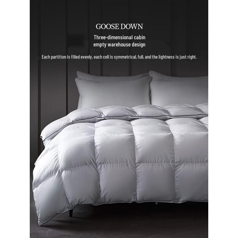 Muji 100% White Goose Feather Duvet